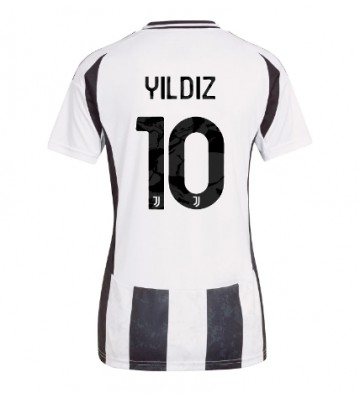 Juventus Kenan Yildiz #10 Hemmatröja Kvinnor 2024-25 Kortärmad